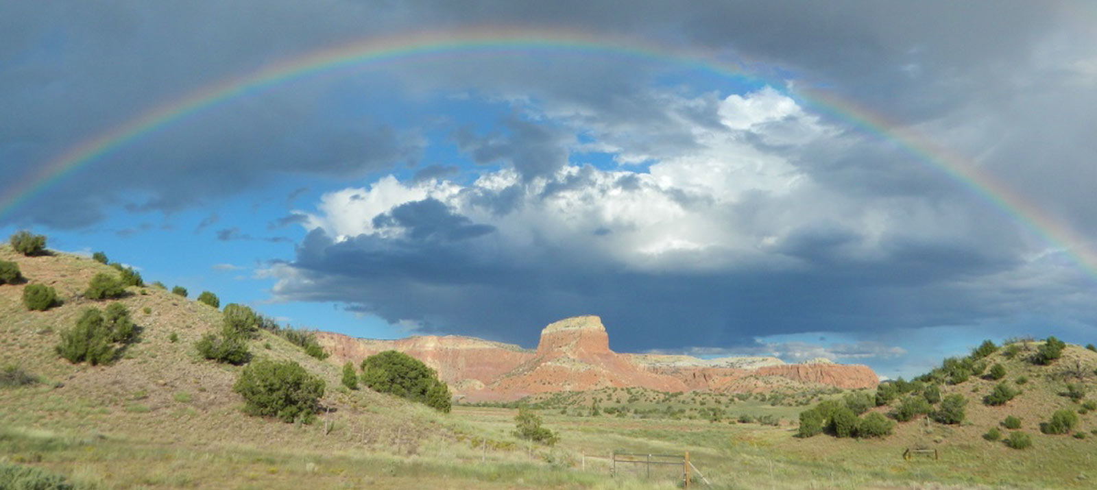 Rainbow Over Ghost Ranch